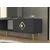 HANAH HOME TV polica Robber Anthracite Gold