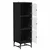 Kreveta Crni hrast 35 x 37 x 117 cm