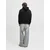 JACK & JONES Majica JORNORREBRO črna/bela