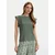 VERO MODA Bluza TASSA, zelena