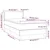 Vidaxl Box spring postelja z vzmetnico siva 90x190 cm umetno usnje