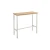 Hanah Home Barski set sto i stolice Mola Set 100, 100x90x40 cm, Bela