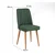 Hanah Home Trpezarijska stolica Vina Sandalye 47x89x46cm Bež-Zelena