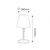RABALUX Spoljna podna lampa E27 Lida 8658 crna