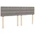 Vidaxl Box spring postelja z vzmetnico taupe 180x200 cm blago