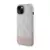 Maska Guess Hc PC/TPU 4G Bottom Stripe za iPhone 15 roze