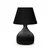 Opviq Stona lampa, Crna