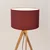 Sollux SL.1907 - Podna lampa NATT 1xE27/15W/230V crvena