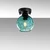 Opviq Zidna lampa Benek-15-14372, 15x15x18cm, IP20, Crna