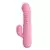 Vibrator Pretty Love Leopold, 15.5cm, Svetloroze