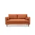 Atelier del Sofa Dvosed Rome 90x70x175cm Narandžasti