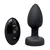b-Vibe Light-Up Butt Plug 3.5 Black