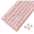 White Shark Gaming tastatura WS GK 003141, Tachi USB, Membranska, Roze