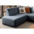 ATELIER DEL SOFA Ugaona garnitura S Loft Left Blue