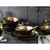 Creatable Kombinirani Servis Glamour Gold, 16-Delni