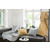 David Fussenegger DECO Plaid Grafik allover - srednje rjava