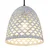 Viseća lampa crna, 1x E27