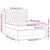 Vidaxl Box spring postelja z vzmetnico modra 140x200 cm blago