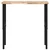 Radni stol 100x60x(73-99,5) cm masivno drvo bagrema pravokutni