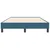 Vidaxl Box spring postelja brez vzmetnico temno modra 120x210 cm žamet