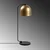 Opviq Stona lampa Epika-12246-US, 17x22x60 cm, IP20, Crno-zlatne boje
