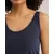 WE Fashion Top temno modra