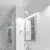 Rabalux Zidna lampa Blas, LED 5W, 9x9cm, Hrom