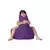 Atelier del Sofa Lazy bag Ljubičasti