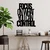 Wallity Zidna dekoracija Focus Control, 40 x 49 cm, Crna