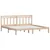 Vidaxl Posteljni okvir 180x200 cm trden les