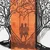 Sogno Forestale -4 RedBlack Decorative Wooden Wall Accessory