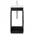 Kupaonski umivaonik s sudoperom Crni hrast 42 x 40 x 84,5 cm