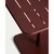Jeklena vrtna miza 70x70 cm Brai – Kave Home