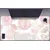 Decormat Podloga za pisalno mizo Floral pattern 100x50 cm