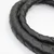LateToBed BDSM Line Double Braided Whip 150cm Black
