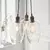 Endon 120648 - Luster na sajli 3xE27/10W/230V mesing