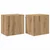 TV zidni ormari Zidne 2 pcs Umjetnički hrast 40,5x30x40cm