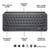 LOGITECH tipkovnica MX Keys Mini, grafitna barva, SLO g.