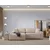 Atelier del Sofa Ugaona garnitura Pirlo 145x43x206cm Bež