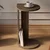 Hanah Home pomoćni sto Drop, 30 cm, antik / orah