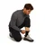 Moške nogavice Icebreaker Merino Hike+ Light Crew Black/Obsidian M