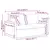 Vidaxl Kavč 2 pcs Modra 158 x 78 x 80 cm Žamet