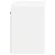 Vidaxl LED nočna omarica 2 kos White Standard Engineered Wood, Glass