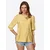 Imily Bela Bluza rumena/off-bela