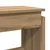 Konzolni stol Artisan hrast 80x30x80 cm konstruirano drvo