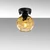 Opviq Zidna lampa Benek-15-14374, 15x15x18cm, IP20, Crna