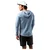 Moški pulover Bauer LTWHT Stripe Hoodie Blue Horizon L