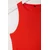 Trendyol Curve Ženska majica Tbbss23Cv00001, Crvena