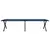 Sklopivi kamperski krevet 2 pcs Plava 193 x 69 x 45 cm