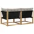 Sekcionalna sofa s jastukom Bijela 162,5 x 83 x 73 cm
